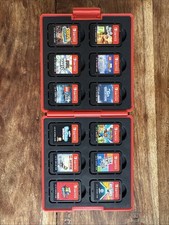 Kit 12x jogos para Nintendo Switch com estojo vermelho Mario comprar usado  Enviando para Brazil