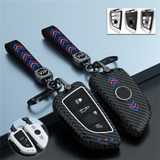 Capa chaveiro de carro ABS fibra de carbono para BMW X1 X3 X4 X5 X6 X7 2 3 5 6 Series comprar usado  Enviando para Brazil