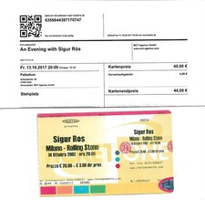 Sigur ros concert usato  Italia