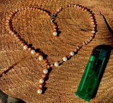 Collier unique pierres d'occasion  Biscarrosse