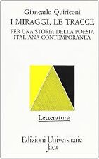Miraggi tracce. per usato  Italia