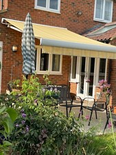 Retractable awning electric for sale  HIGH WYCOMBE