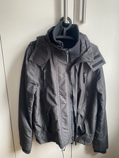 Superdry black windbreaker for sale  BIRMINGHAM