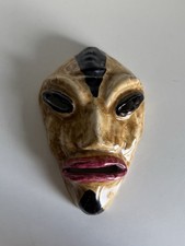 Rara maschera scultura usato  Maslianico