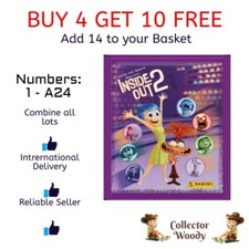 Inside Out 2 Panini Coleção de Adesivos Disney - 1 a A24, usado comprar usado  Enviando para Brazil