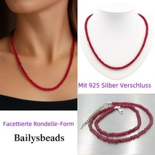 Bailysbeads rubin halskette gebraucht kaufen  Berlin