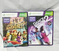 Videogames Kinect Adventures & Dance Central 2 para Microsoft Xbox 360 comprar usado  Enviando para Brazil