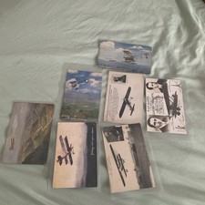 Vintage biplane postcards for sale  BOURNEMOUTH