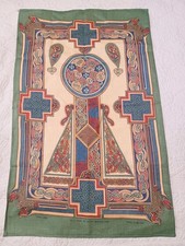 Toalha de chá Ulster Weavers 100% linho irlandês painel celta 5494 ouro verde Irlanda, usado comprar usado Toalha de chá Ulster Weavers 100% linho irlandês painel celta 5494 ouro verde Irlanda, usado comprar usado  Enviando para Brazil