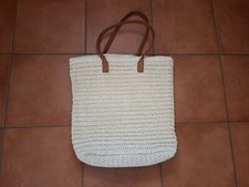 Beige geflochtene tasche gebraucht kaufen  Friedrichsdorf