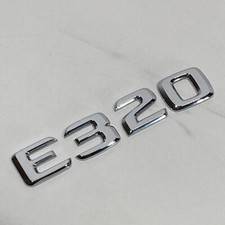 2003-2009 Mercedes-Benz E320 emblema logotipo letras números porta-malas traseiro cromado comprar usado  Enviando para Brazil