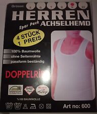 Herren achselhemd doppelripp gebraucht kaufen  Eisleben