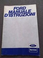 Ford libretto uso usato  Casalmaggiore