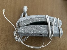 telefone fixo vintage elegante aparência granito com cabos comprar usado  Enviando para Brazil