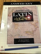 Answer key latin for sale  Mantua