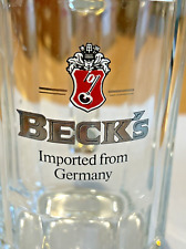Beck beer mug for sale  Colorado Springs