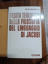 M.olivetti.l esito teologico usato  Roma
