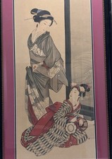 Antique japanese woodblock for sale  Saint Petersburg