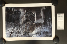 Impressão artística Bloodborne Forsaken Cainhurst Castle Cook and Becker mercadoria rara comprar usado Impressão artística Bloodborne Forsaken Cainhurst Castle Cook and Becker mercadoria rara comprar usado  Enviando para Brazil
