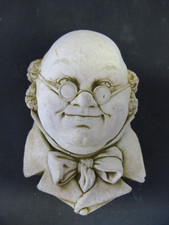Placa de parede de concreto vintage Mr Pickwick Head comprar usado  Enviando para Brazil