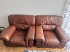 Fauteuil confortable cuir d'occasion  Châtenay-Malabry
