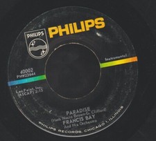 FRANCIS BAY SPACE-AGE SURF 45 ZUMBA/PARADISE HEAR! 1962 comprar usado  Enviando para Brazil