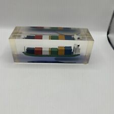 Acrylblock schiffsmodell conta gebraucht kaufen  Seevetal