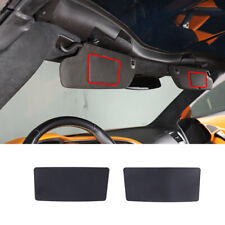 Etiqueta de aviso preta Sunvisor quadro adesivo acabamento para Corvette C7 2014-2019 comprar usado  Enviando para Brazil