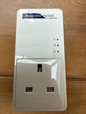 Single netgear powerline for sale  CHORLEY