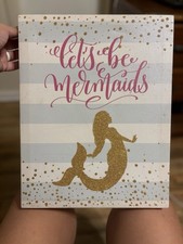 Mermaid canvas for sale  Mocksville
