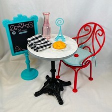 Boneca American Girl 18" GOTY Grace Thomas Paris Conjunto Bistrô: Mesa, Cadeira, Menu comprar usado  Enviando para Brazil