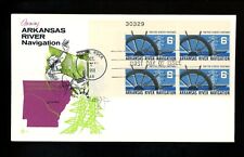 Placa de navegação US FDC #1358 Cover Craft M-10 1968 AR Arkansas River bloco PB comprar usado Placa de navegação US FDC #1358 Cover Craft M-10 1968 AR Arkansas River bloco PB comprar usado  Enviando para Brazil