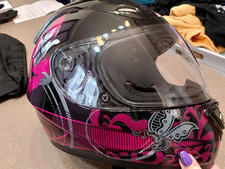 Casco moto donna usato  Varano Borghi
