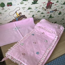 Dolls vintage bedding for sale  WAKEFIELD