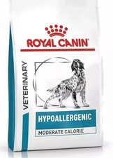 Ração seca hipoalergênica moderada caloria para cães ROYAL CANIN saco de 7 kg comprar usado  Enviando para Brazil