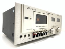 Deck de fita cassete estéreo Marantz 5000 2 cabeças vintage 1978 trabalho final boa aparência comprar usado  Enviando para Brazil