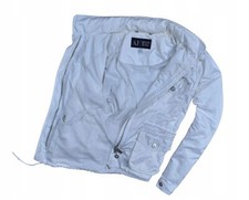 ARMANI JEANS Biała damska kurtka wiatrówka / 42 na sprzedaż  PL