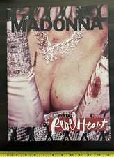 Revista Madonna Rebel Heart Tour Program, usado comprar usado  Enviando para Brazil