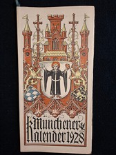 Münchener kalender 1928 gebraucht kaufen  München