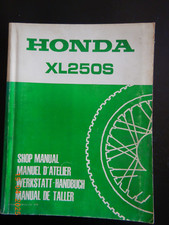 Reparaturanleitung honda xl250 gebraucht kaufen  Hannover