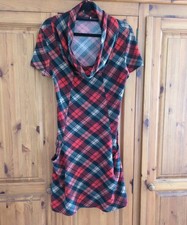tartan cocktail dress for sale  STOKE-ON-TRENT