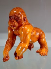 Hand sculptured gorilla for sale  BECCLES