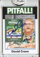 -PITFALL- DAVID CRANE Placa de videogame Activision assinada/autógrafo/certificada automaticamente comprar usado  Enviando para Brazil