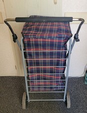 Foldable caged shopping for sale  WIGSTON