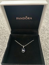 Pandora silver necklace for sale  HUNTINGDON