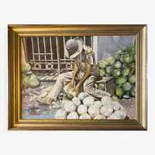 Vintage oil wood d'occasion  France