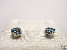 Orecchini argento topazio usato Orecchini argento topazio usato  Padova