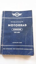 Ddr simson awo gebraucht kaufen  Kranichfeld