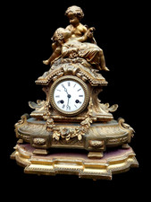 Antique clock bronze d'occasion  Expédié en Belgium