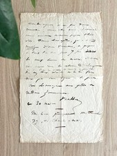 Victor hugo lettre d'occasion Victor hugo lettre d'occasion  Paris X